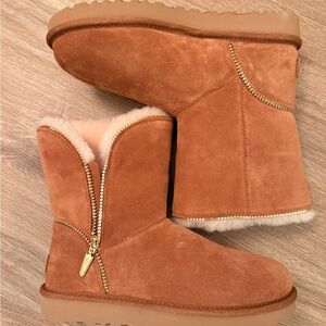 UGG Chestnut Suede Winter Boots